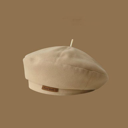 Hat Lettering Applique Beret