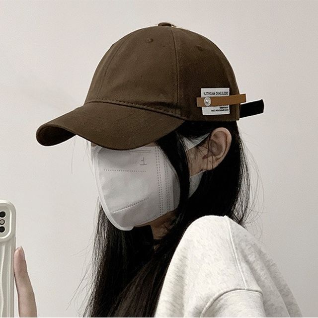 Casquette de baseball avec appliqué