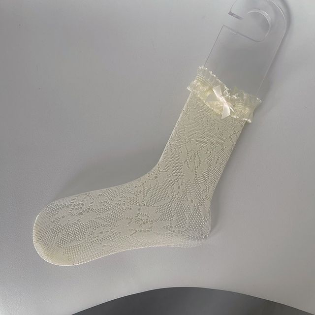 Lace Crew Socks