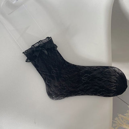 Lace Crew Socks