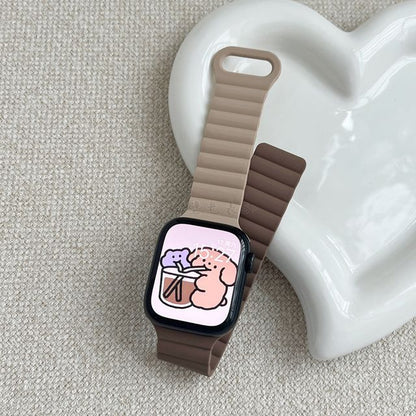 Magnetic Silicone Apple Watch Band