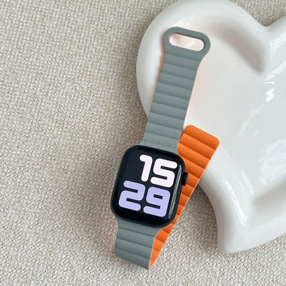 Magnetic Silicone Apple Watch Band