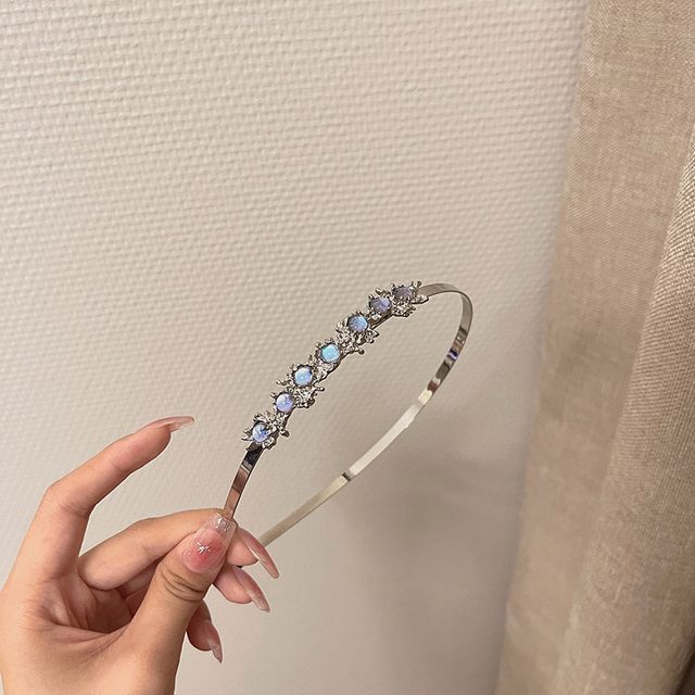 Moonstone Headband Faux Thin