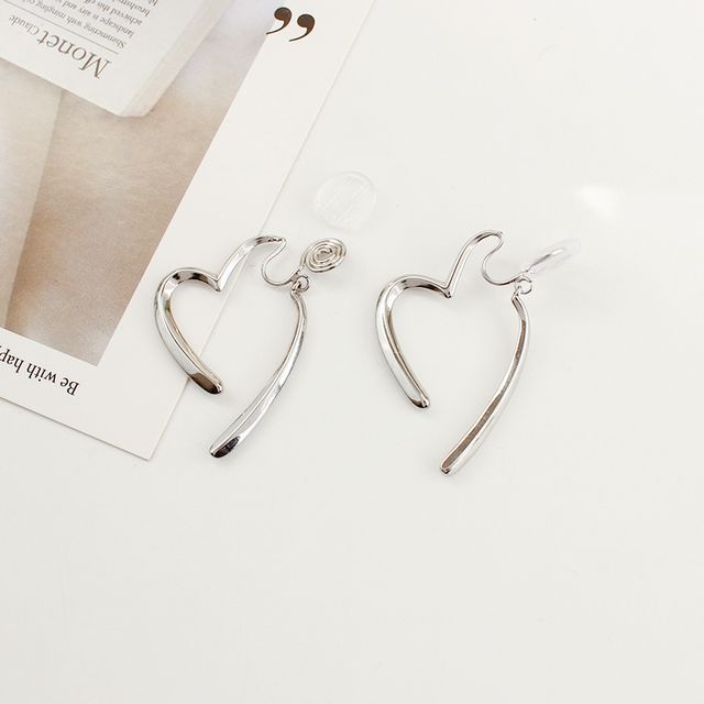 Alloy Heart Cuff Earring