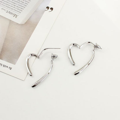 Alloy Heart Cuff Earring