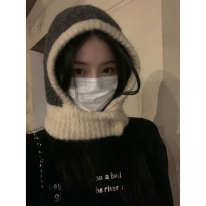 Contrast Balaclava Knit Trim