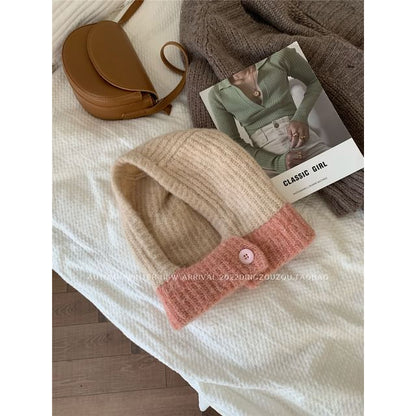 Contrast Balaclava Knit Trim