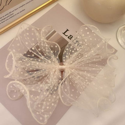 Mesh Bow Hair Clip (Various Designs)