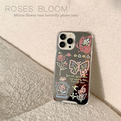Butterfly Mirrored Phone Case