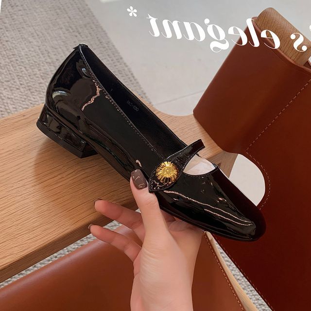 Plain Pumps (Various Block Jane Heel Designs) Mary