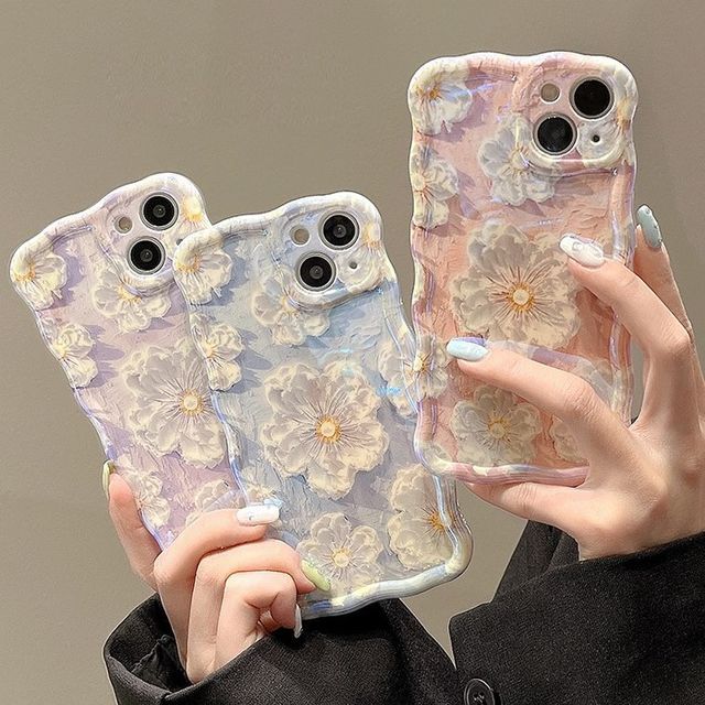 Print Case Flower Phone