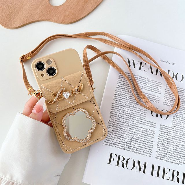 Case Mirrored Card Phone Holder