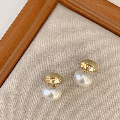 Faux Pearl Alloy Earring (various designs)