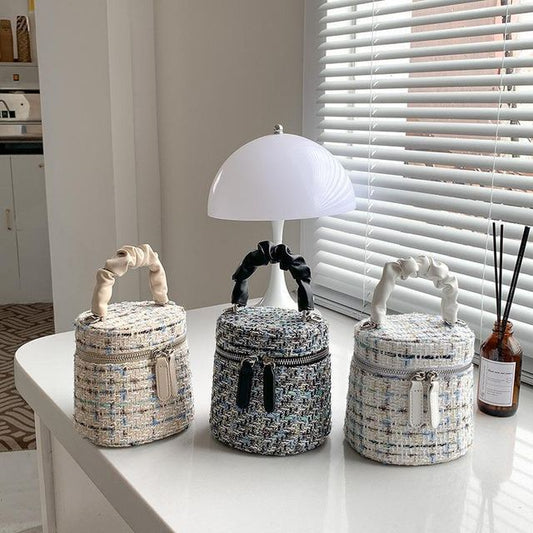 Zip Tweed Bag Crossbody