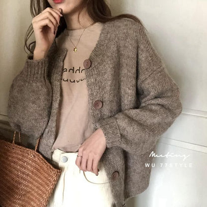 Crew Short-Sleeve Neck Lettering T-Shirt