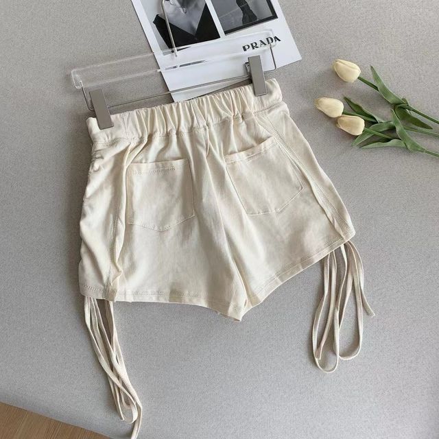 Plain Hot Mid Pants Rise