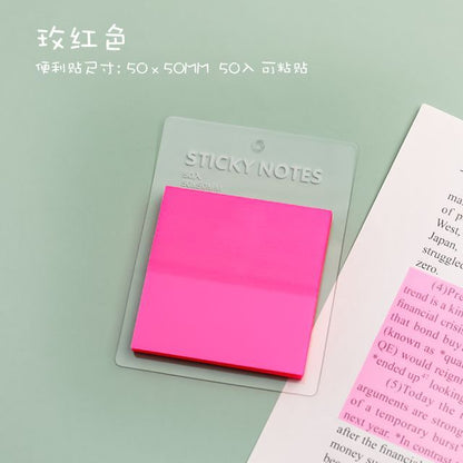 Translucent PET Sticky Note