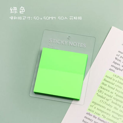 Translucent PET Sticky Note