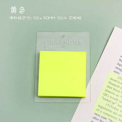 Translucent PET Sticky Note