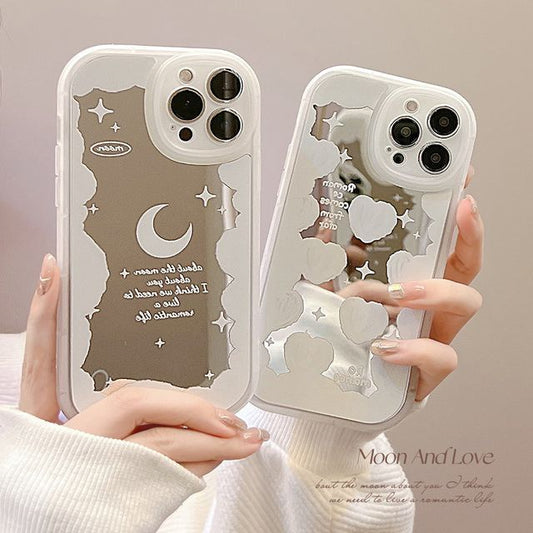 Moon / Heart Phone Case