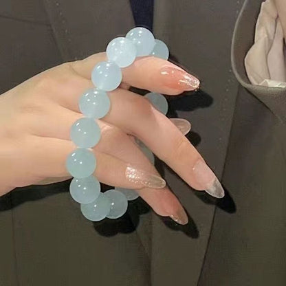 Gemstone Bracelet Faux Bead