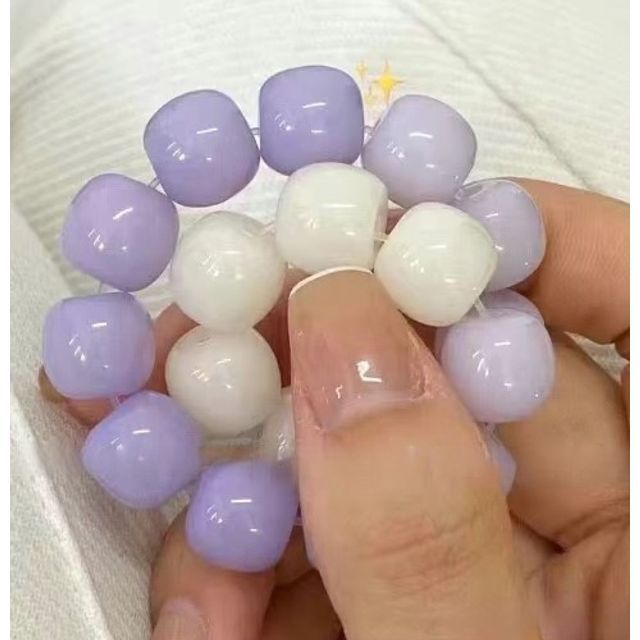 Gemstone Bracelet Faux Bead