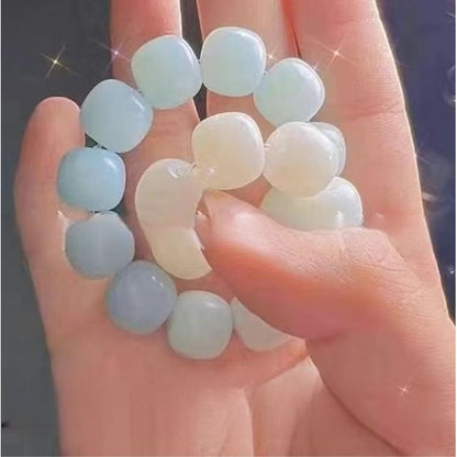 Gemstone Bracelet Faux Bead