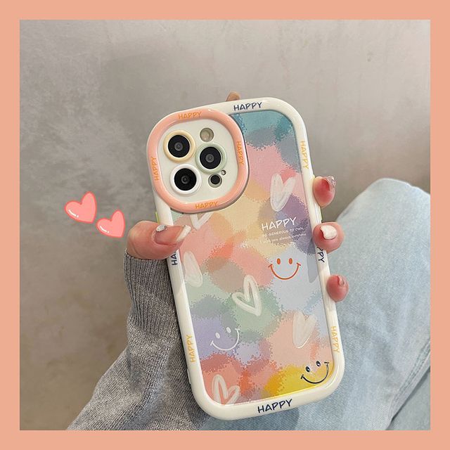 Smiley Heart Case Phone