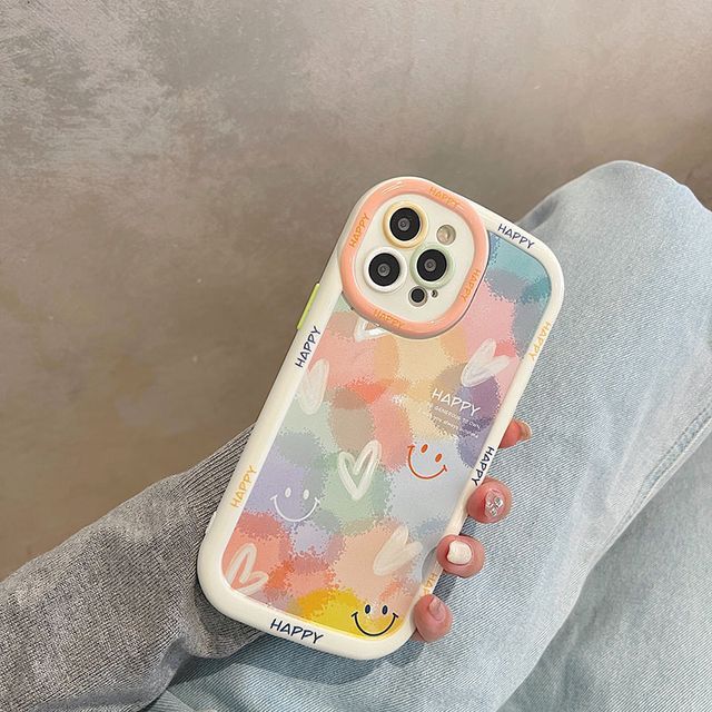 Smiley Heart Phone Case