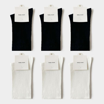 Set of 6: Plain Socks