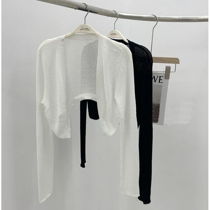 Cardigan Plain Bolero