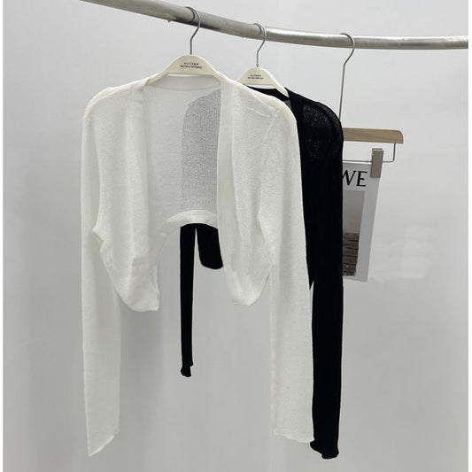 Cardigan Plain Bolero