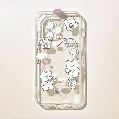 Phone Rabbit Case Transparent