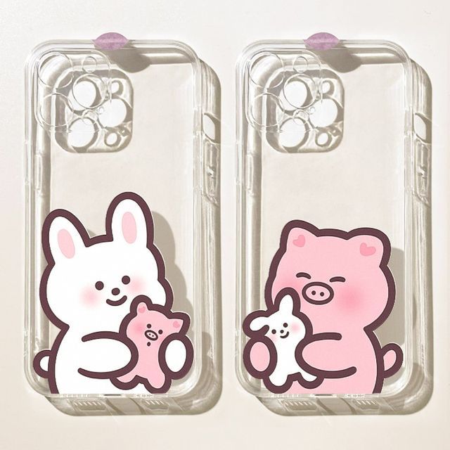 Case Phone Transparent Animal