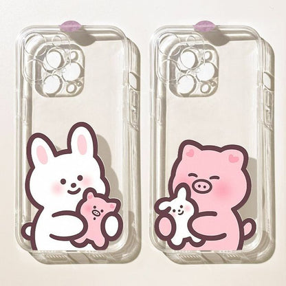 Case Phone Transparent Animal