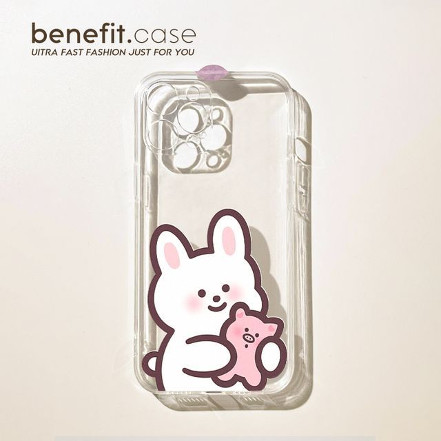 Case Phone Transparent Animal