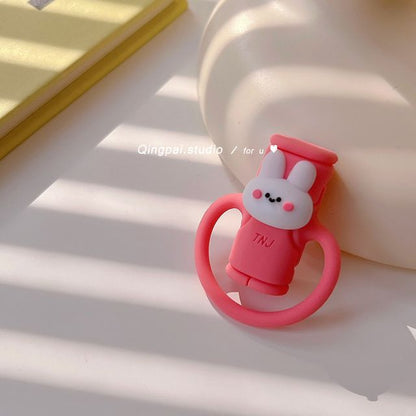 Cartoon Silicone Cable Protector