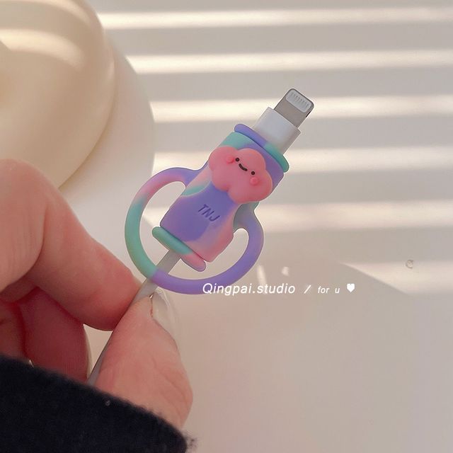 Cartoon Silicone Cable Protector