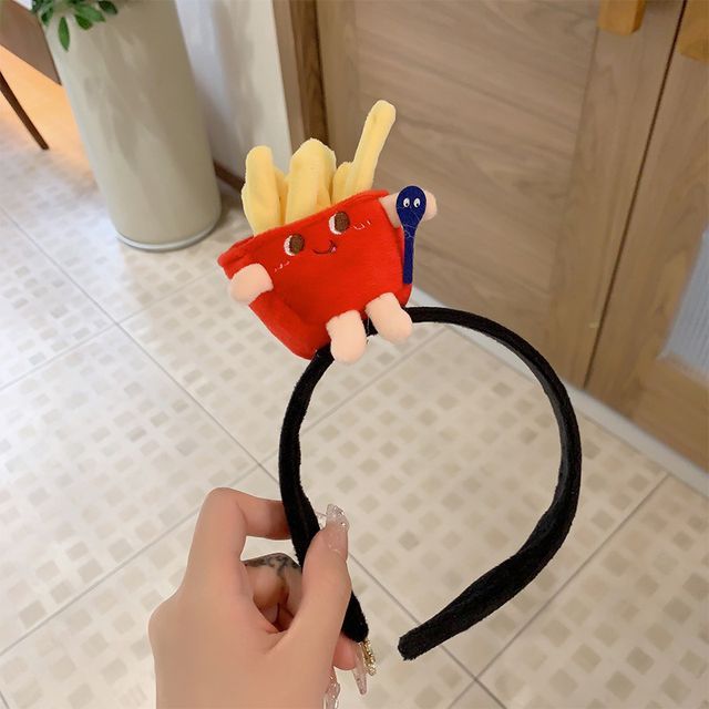 Cartoon Fast Food Chenille Headband