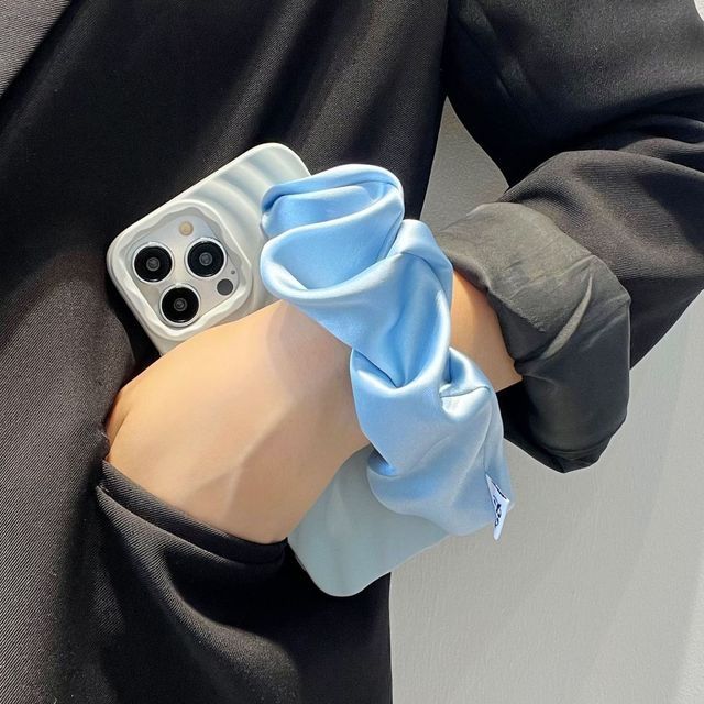 Shirred Phone Case Strap Fabric