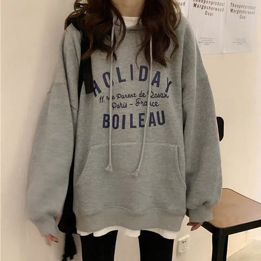 Hoodie Oversized Lettering