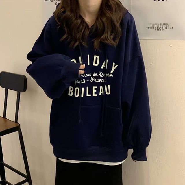Hoodie Oversized Lettering
