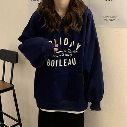 Hoodie Oversized Lettering