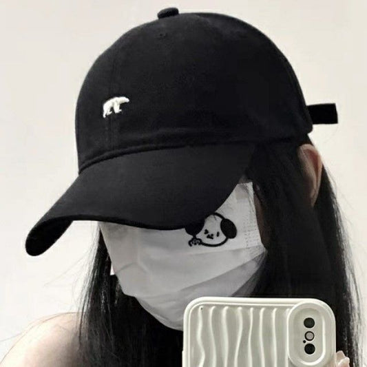 Bear Polar Embroidered Baseball Cap