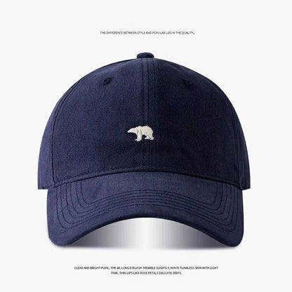 Bear Polar Embroidered Baseball Cap