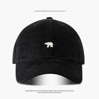 Bear Polar Embroidered Baseball Cap