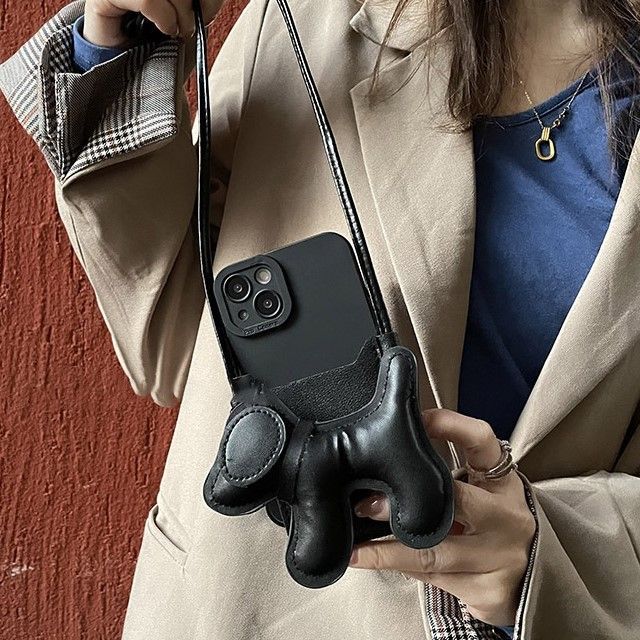 Dog Phone Holder Card Case