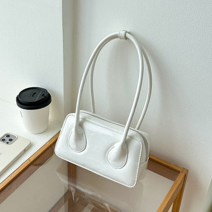 Shoulder Leather Faux Bag