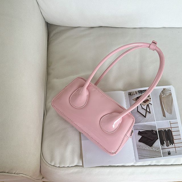 Shoulder Leather Faux Bag