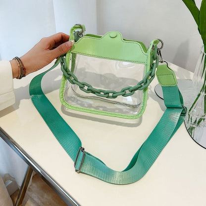 Transparent Bag Crossbody Chain